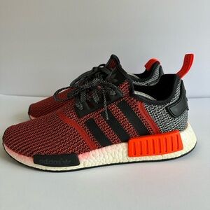 Adidas Boost NMD R1 Men's Size 12 US Lush Red Running Athletic Sneakers S79158